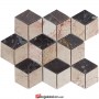 3D Mutfak Tezgah Arası Mermer Mozaik  -DT1406